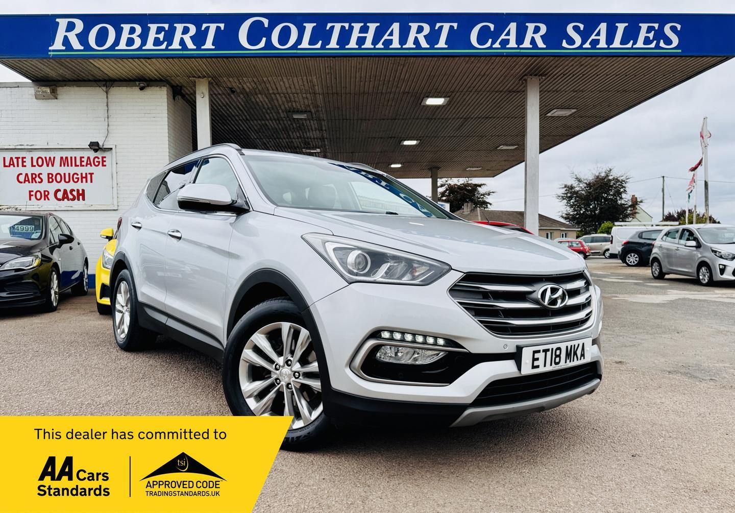Hyundai Santa Fe 2.2 CRDi Blue Drive Premium SUV 5dr Diesel Auto 4WD Euro 6 (s/s) (7 Seat) (200 ps)