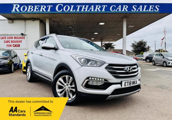 Hyundai Santa Fe 2.2 CRDi Blue Drive Premium SUV 5dr Diesel Auto 4WD Euro 6 (s/s) (7 Seat) (200 ps)