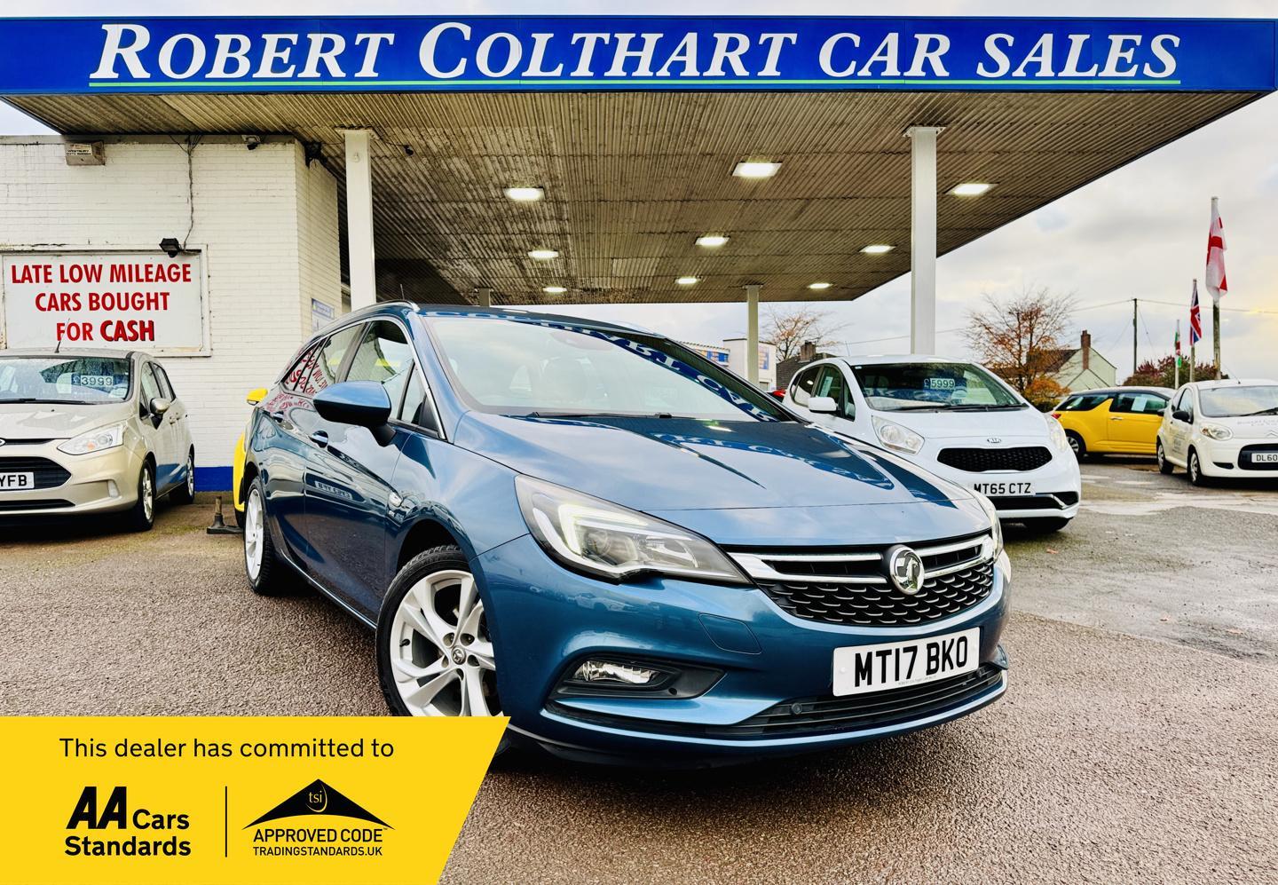 Vauxhall Astra 1.4i Turbo SRi Sports Tourer 5dr Petrol Auto Euro 6 (s/s) (150 ps)