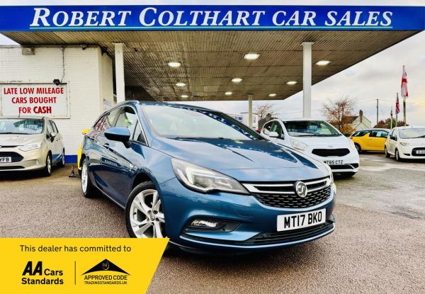 Vauxhall Astra 1.4i Turbo SRi Sports Tourer 5dr Petrol Auto Euro 6 (s/s) (150 ps)