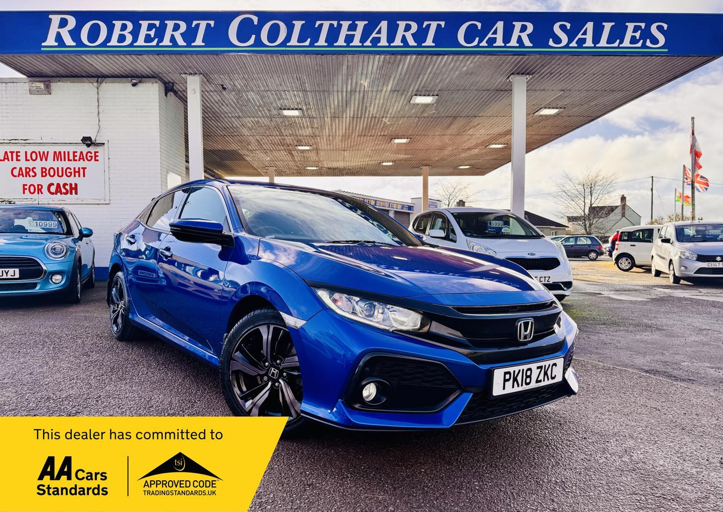 Honda Civic 1.6 i-DTEC SR Hatchback 5dr Diesel Auto Euro 6 (s/s) (120 ps)