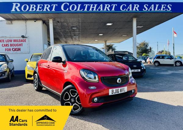 Smart forfour 0.9T Prime (Premium Plus) Hatchback 5dr Petrol Twinamic Euro 6 (s/s) (90 ps)