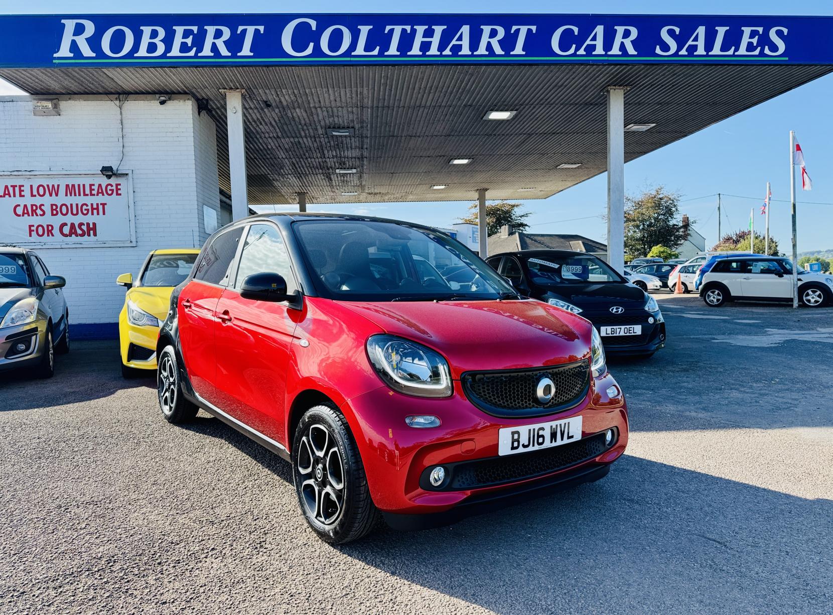 Smart forfour 0.9T Prime (Premium Plus) Hatchback 5dr Petrol Twinamic Euro 6 (s/s) (90 ps)