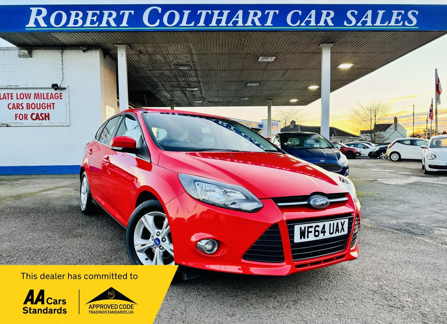 Ford Focus 1.6 Zetec Hatchback 5dr Petrol Powershift Euro 5 (125 ps)
