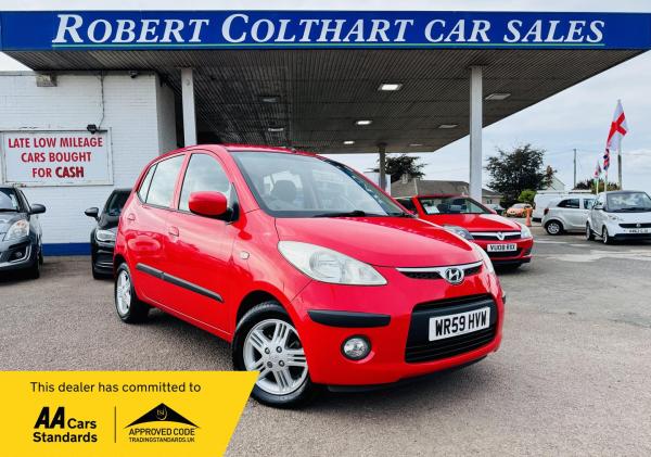 Hyundai i10 1.2 Comfort Hatchback 5dr Petrol Auto Euro 4 (77 bhp)