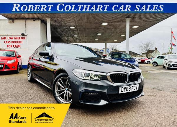 BMW 5 Series 2.0 520i GPF M Sport Saloon 4dr Petrol Auto Euro 6 (s/s) (184 ps)