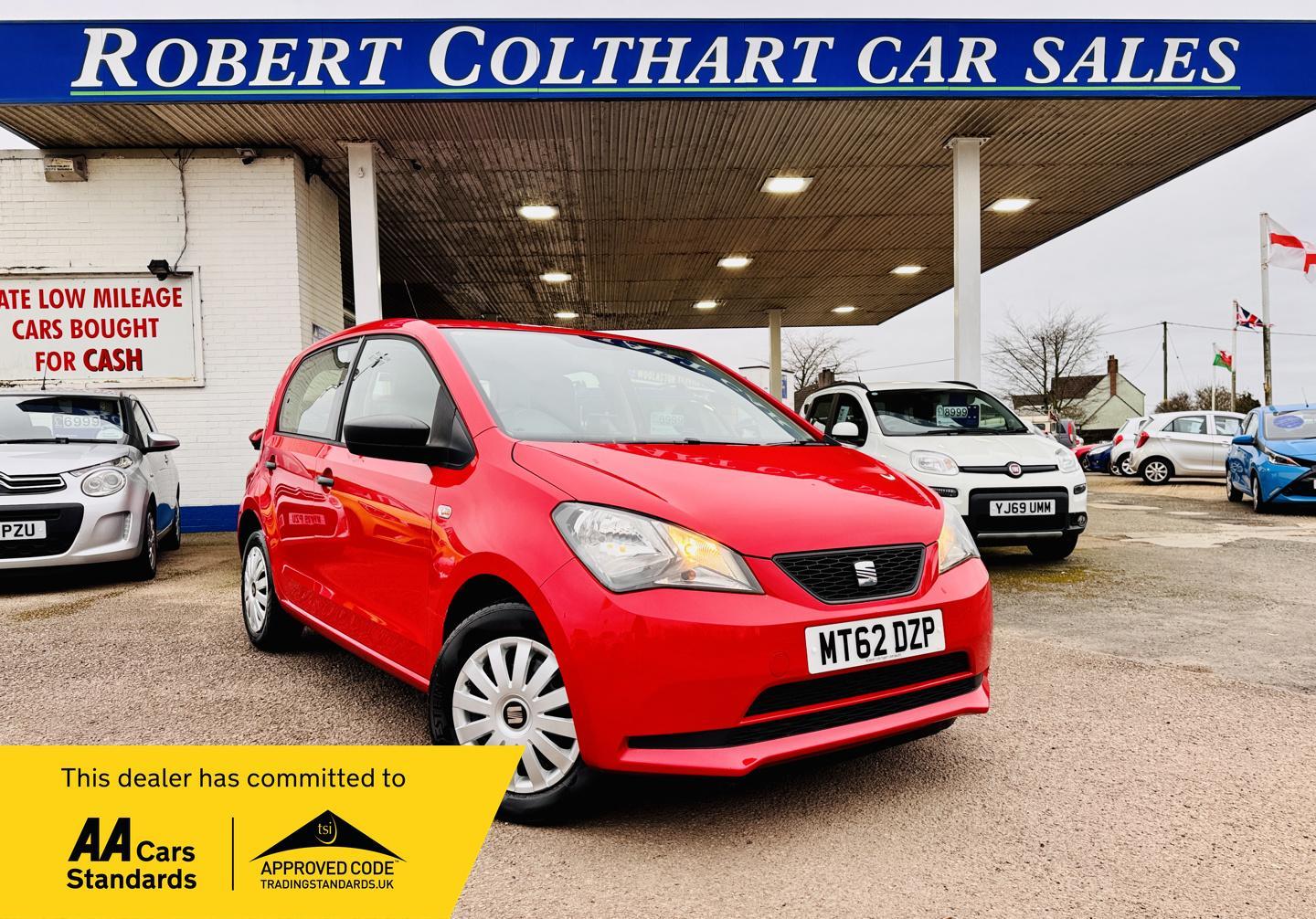 SEAT Mii 1.0 12v S Hatchback 5dr Petrol Manual Euro 5 (a/c) (60 ps)