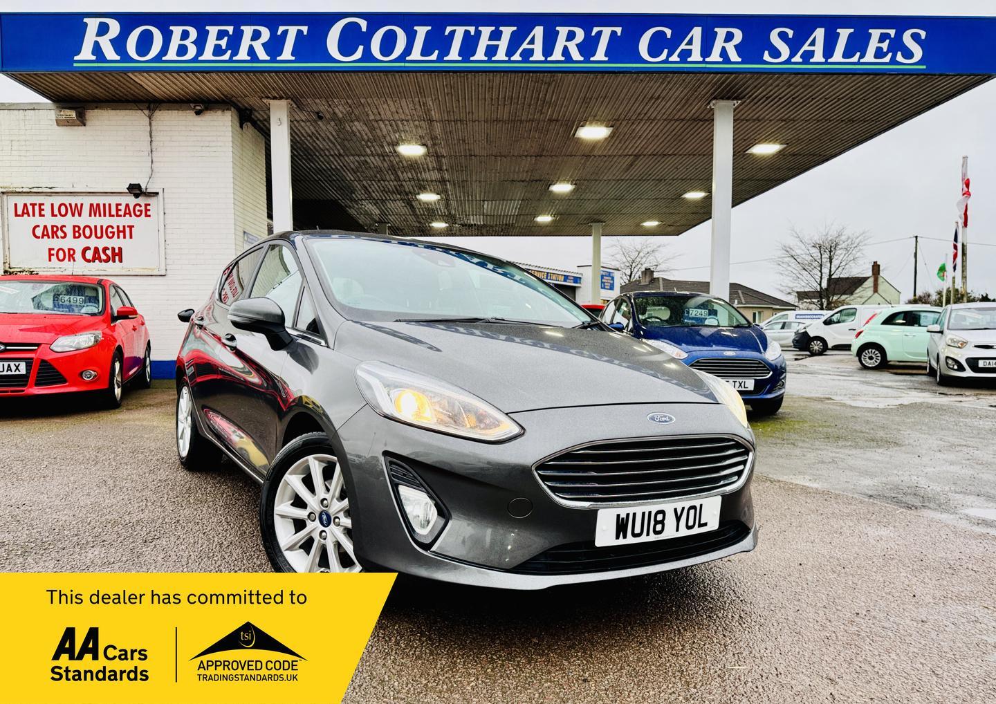 Ford Fiesta 1.0T EcoBoost Titanium Hatchback 5dr Petrol Manual Euro 6 (s/s) (100 ps)